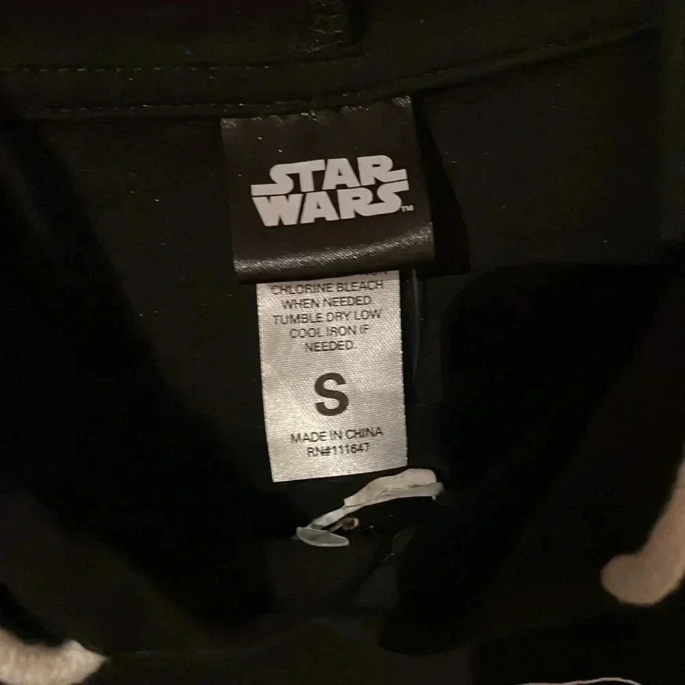 Star Wars Episode IV Hoodie Black Front & Back Graphics Kangaroo Pocket Adult S - Picture 3 of 7